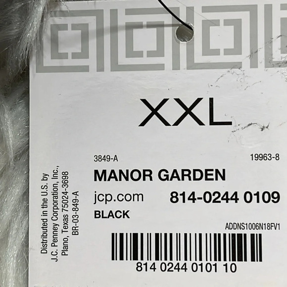 LIZ CLAIBORNE CAREER Sleeveless Black Blouse with Gold Hardware Size 2XL NEW - Picture 8 of 8